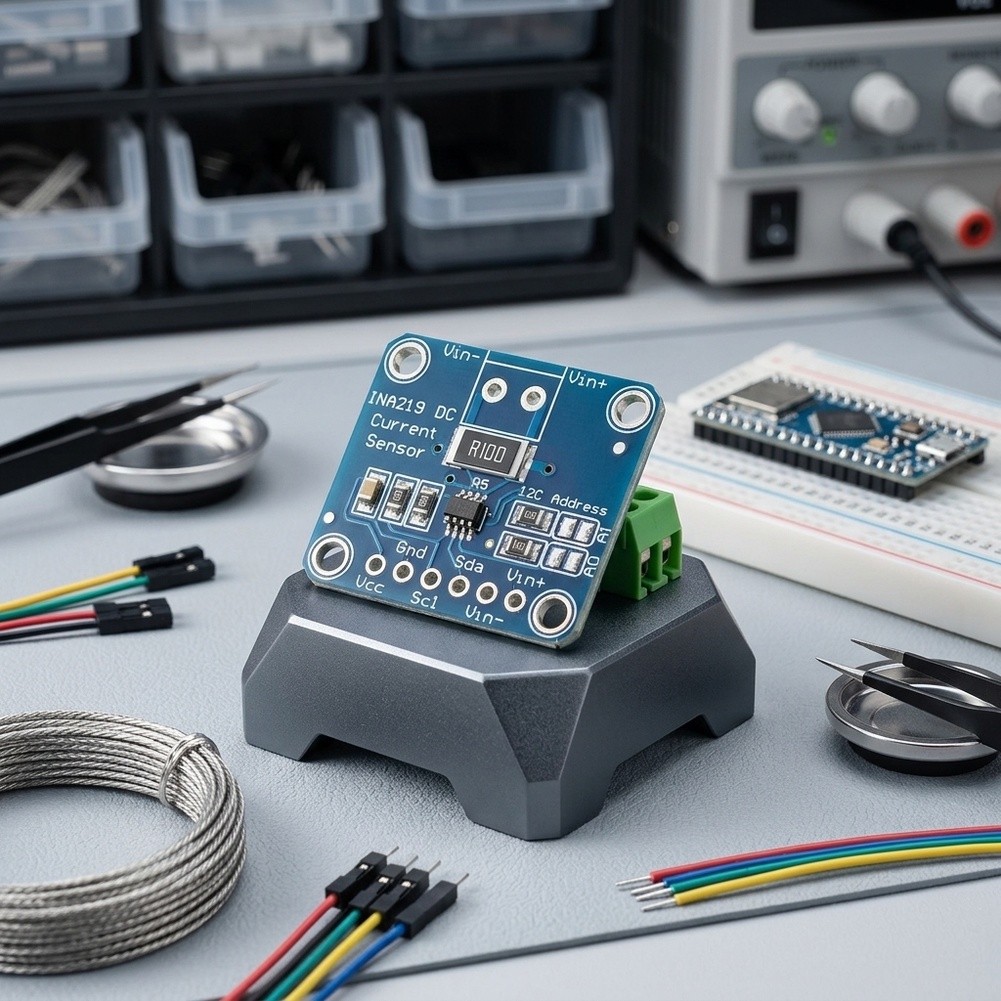 Pi Power Supply - 6 adet INA219 I2C Dijital Akım