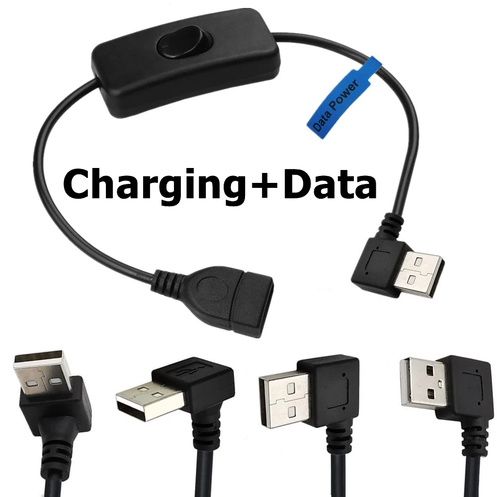 Pi Camera Cable - 90 derece USB Erkek Kadın Uzatma
