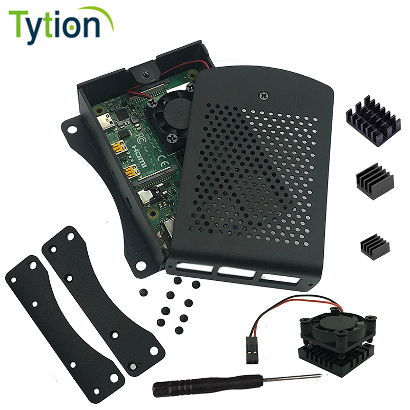 Pi Cooler - Raspberry Pi 4B 3B Alüminyum Kasa