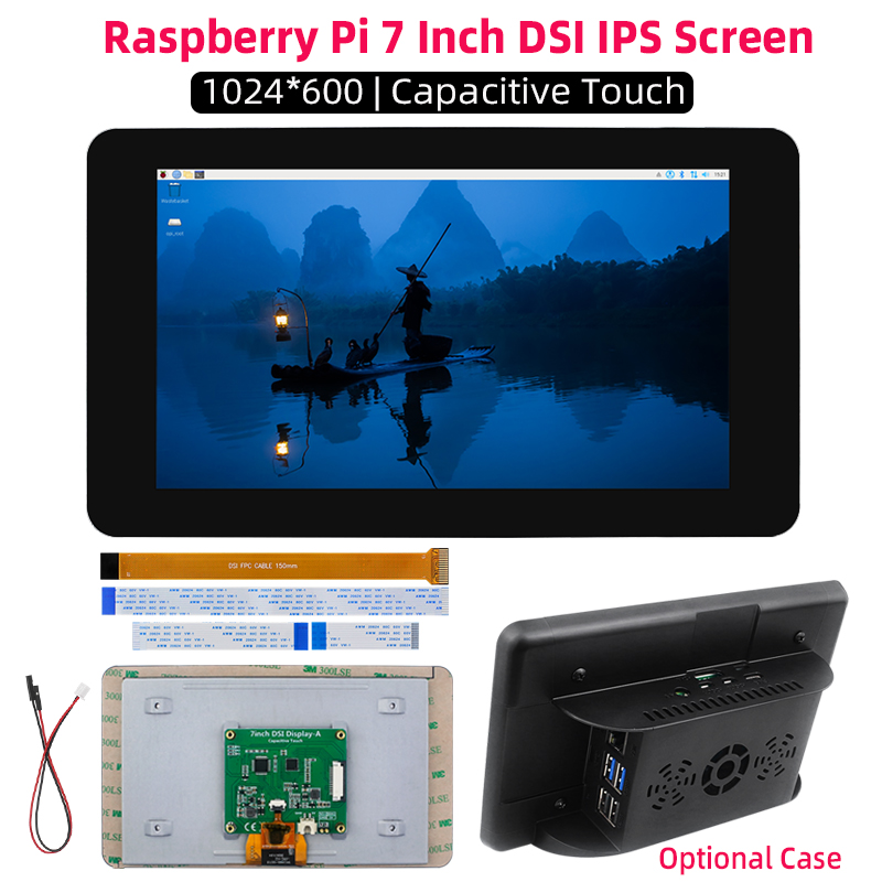 Pi 5 Case - Raspberry Pi 7 Inç DSI 1024*600