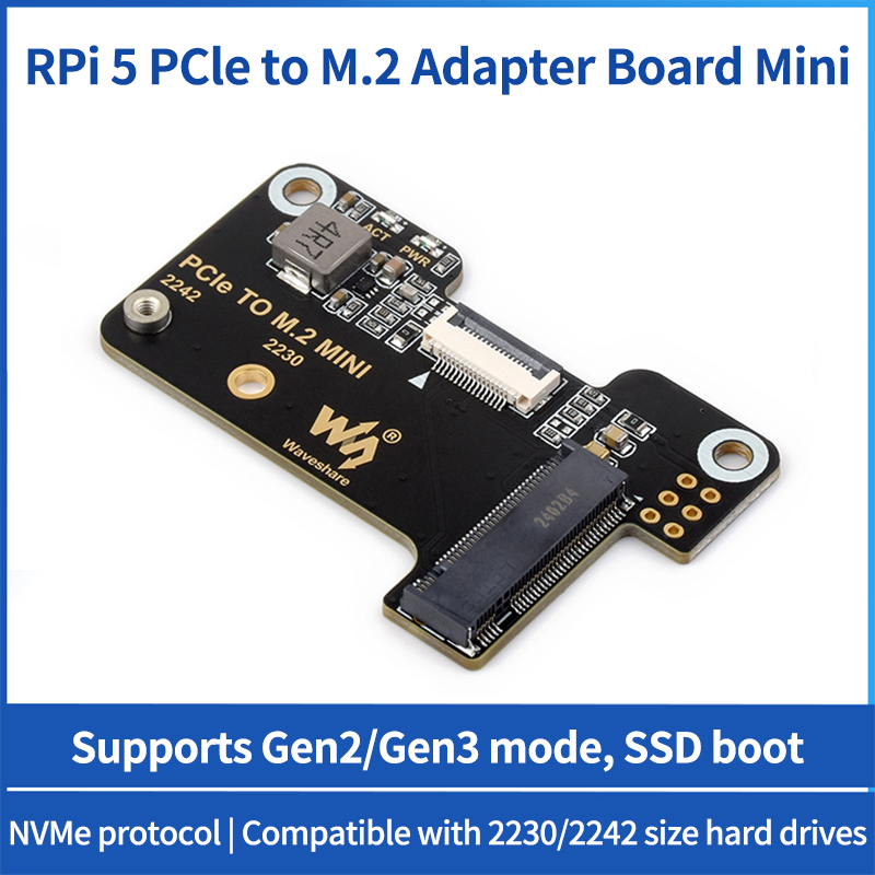 Pi Cooler - Raspberry Pi 5 PCIe - M.2