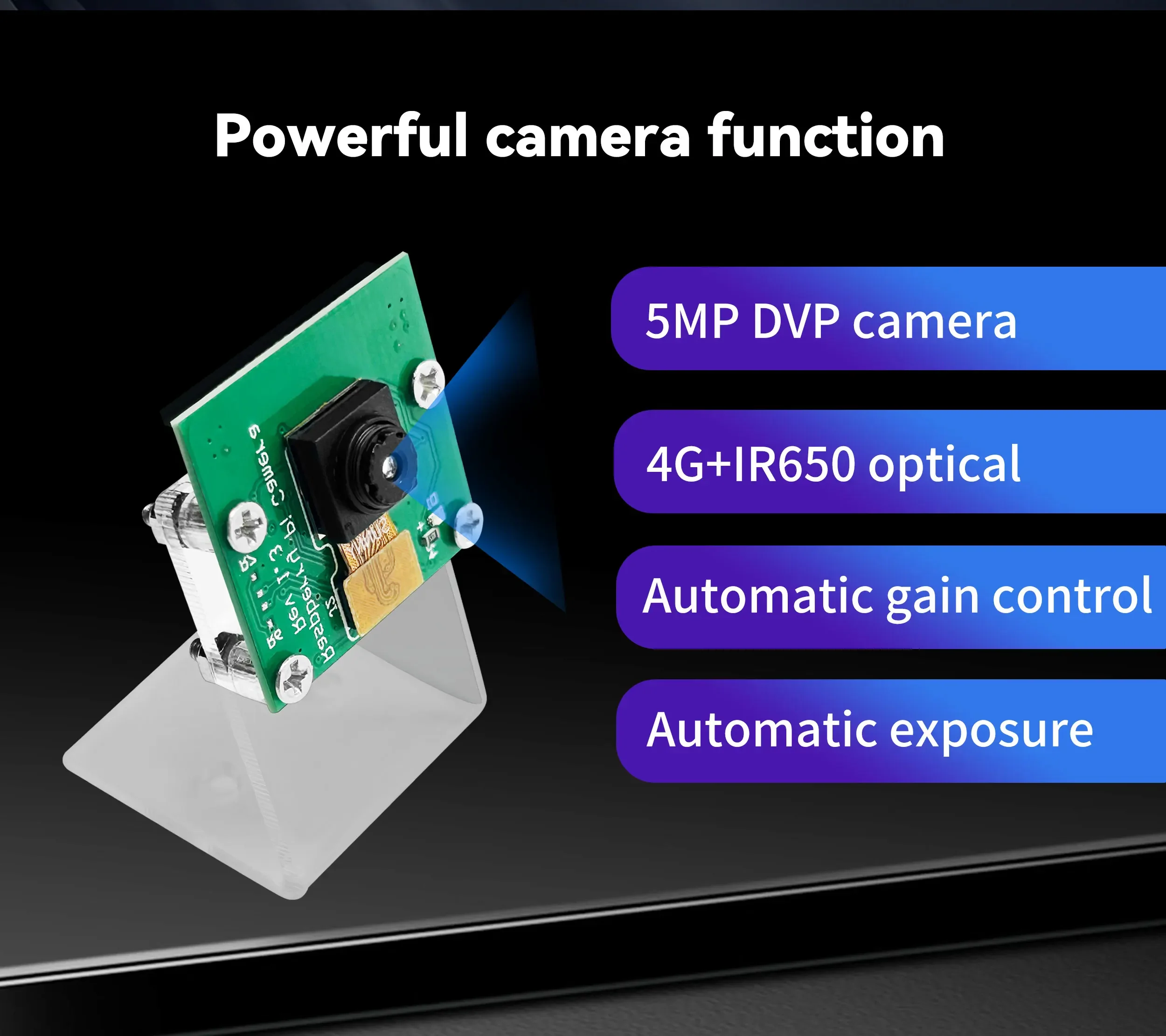 Pi Camera Module - Heltec Pi-CamLow HR01 Wi-Fi HaLow Modülü,