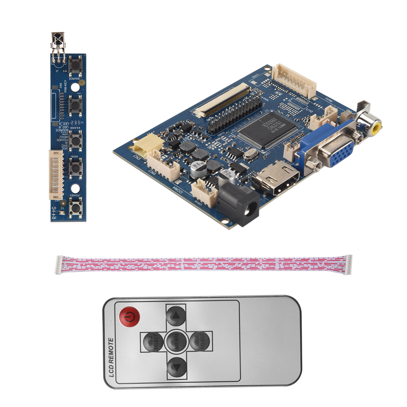 Pi Display - AA08-7 İnç 1024 X 600 LCD