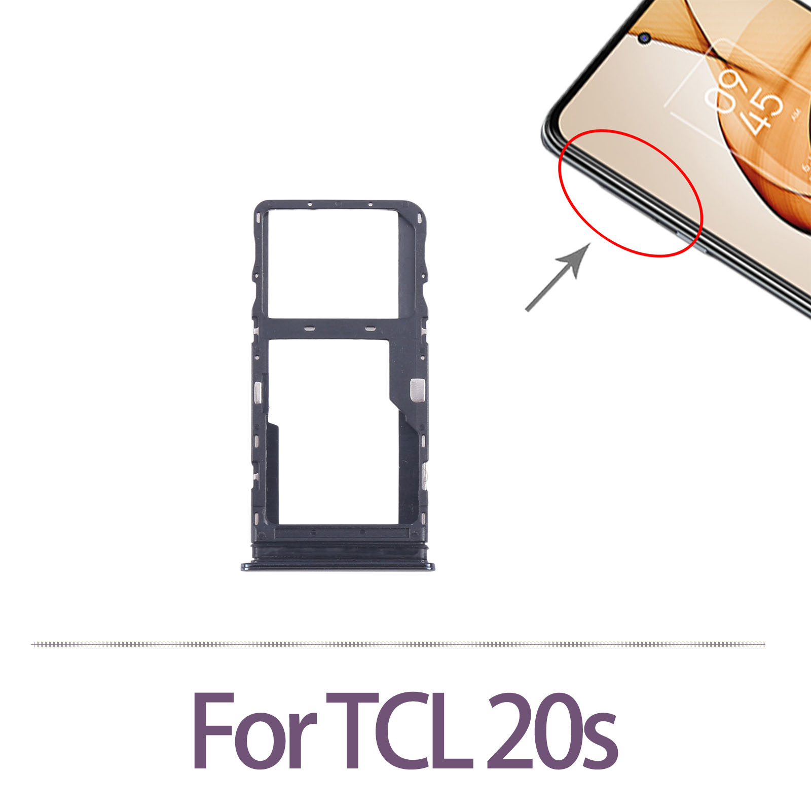 Micro Sd Card - TCL 20s SIM Kart Tepsisi +