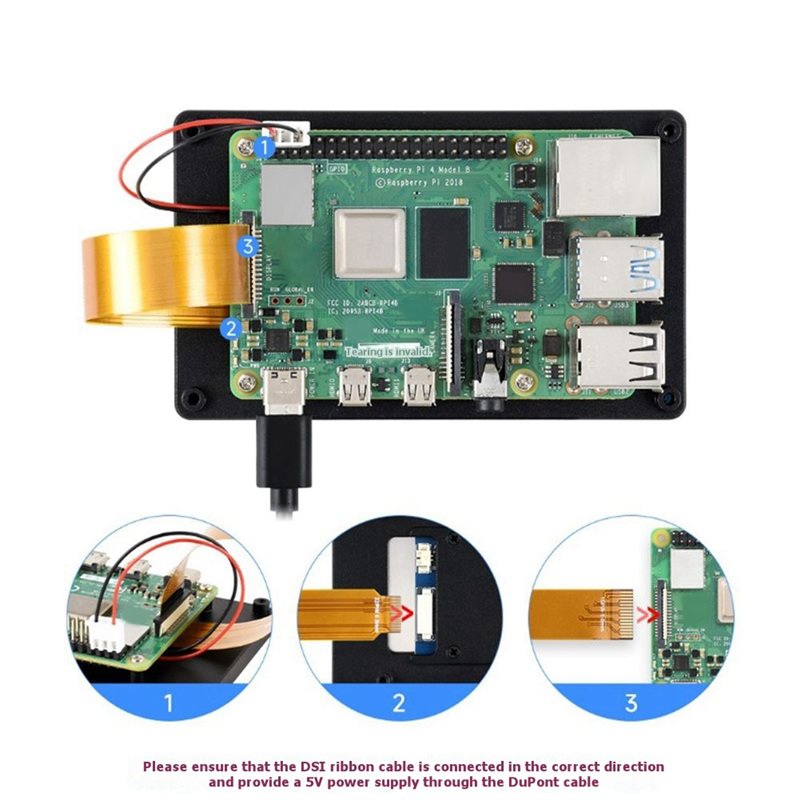 Raspberry Pi 4 - FC-[IANC-AB01] Raspberry Pi Board 5 için