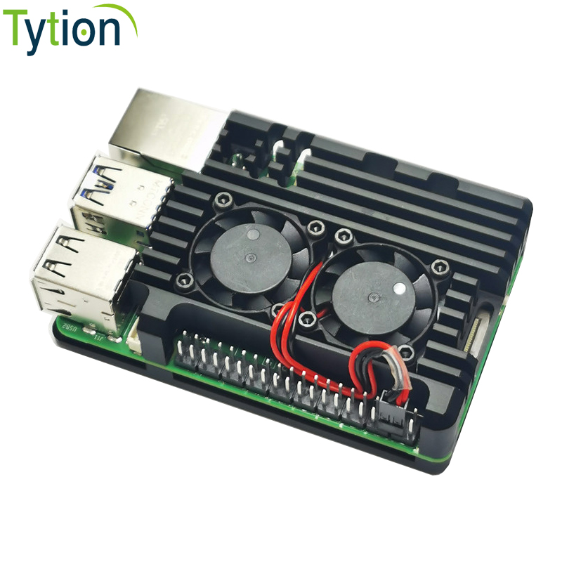 Pi 5 Case - Raspberry Pi 5 Kılıfı Çift Fanlı