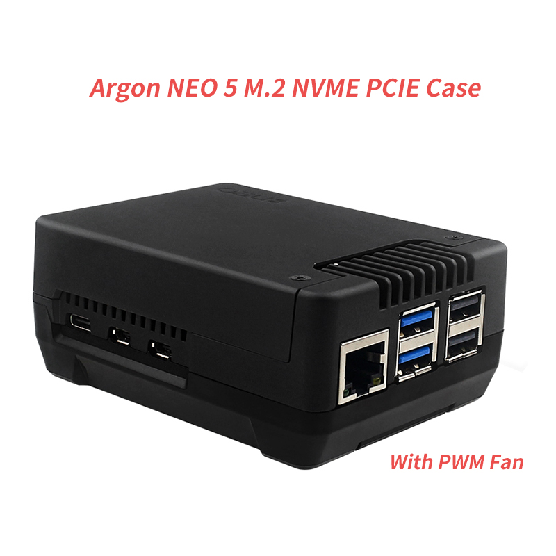 Argon NEO 5 M.2 NVME PCIE Kasa - Pi Cooler incelemesi ve fiyatı
