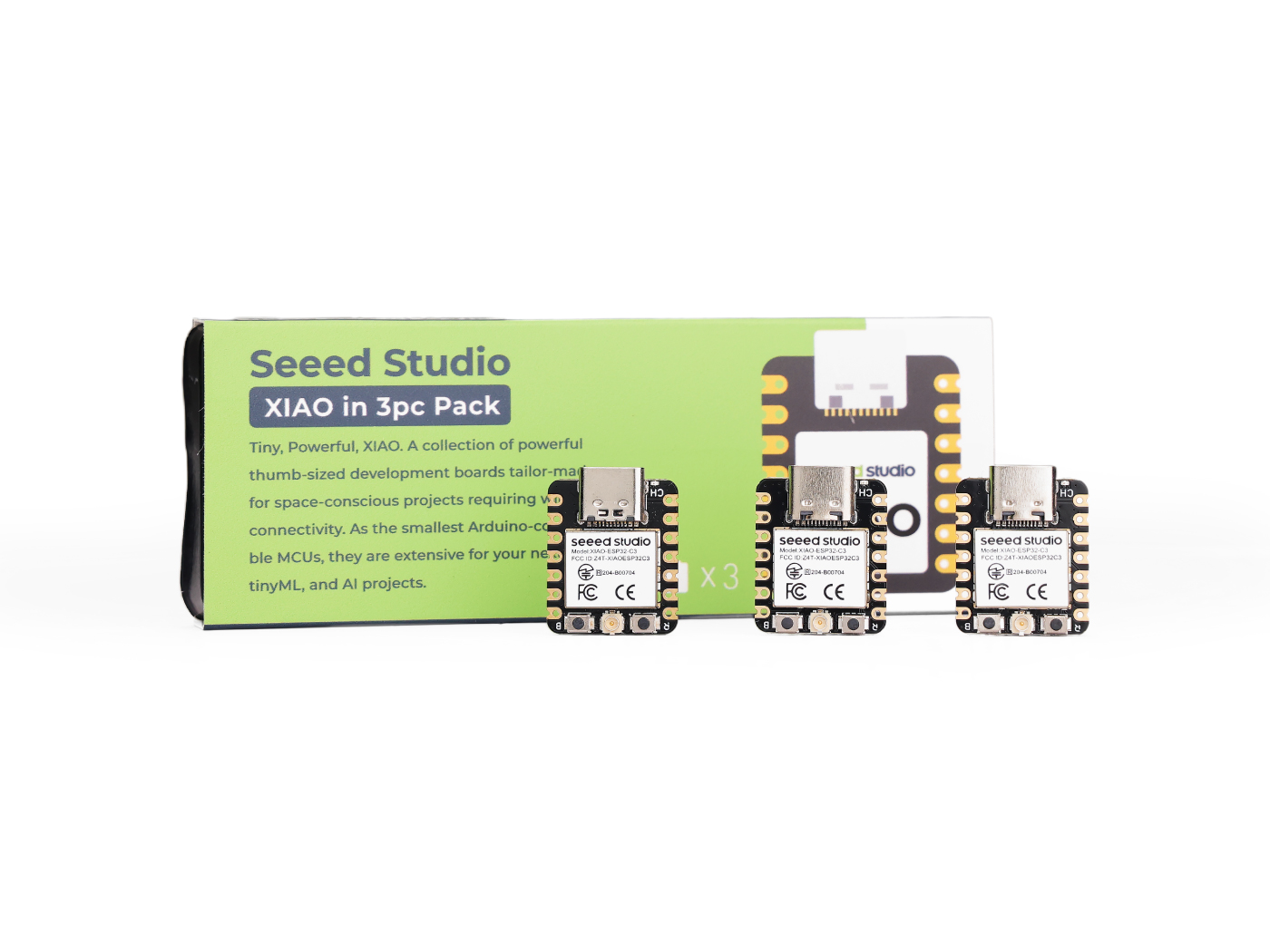 3PCS Paket XIAO ESP32C3 Mini G - Arduino Kit incelemesi ve fiyatı