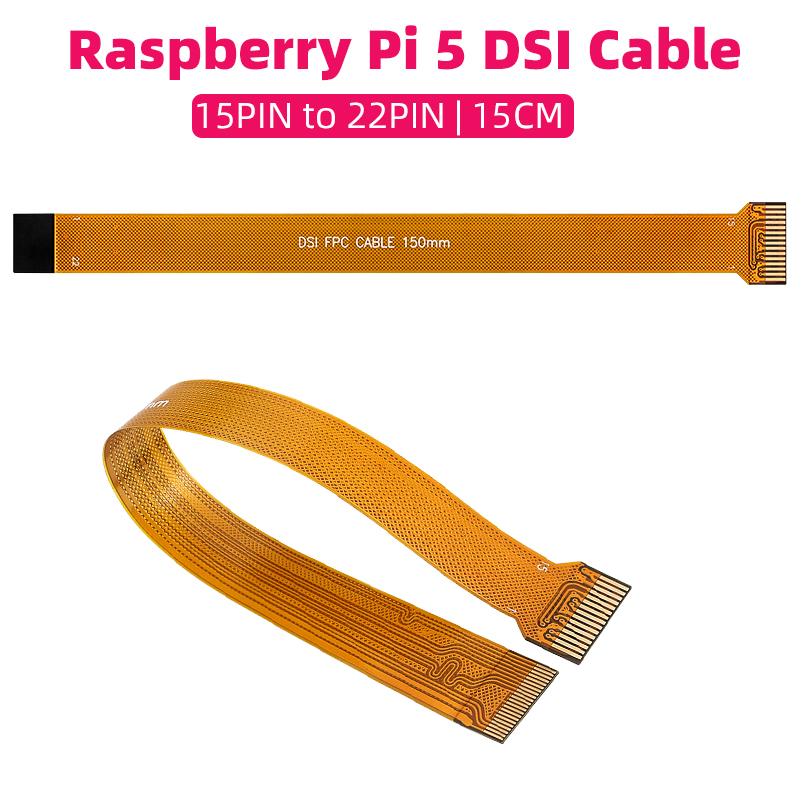 Raspberry Pi 5 DSI Kablo 22Pin - Pi Camera Cable incelemesi ve fiyatı