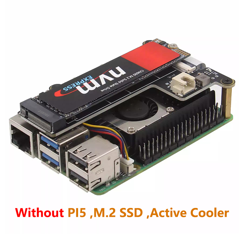 Raspberry Pi 5 PCIE M.2 NVMe P - Pi Cooler incelemesi ve fiyatı