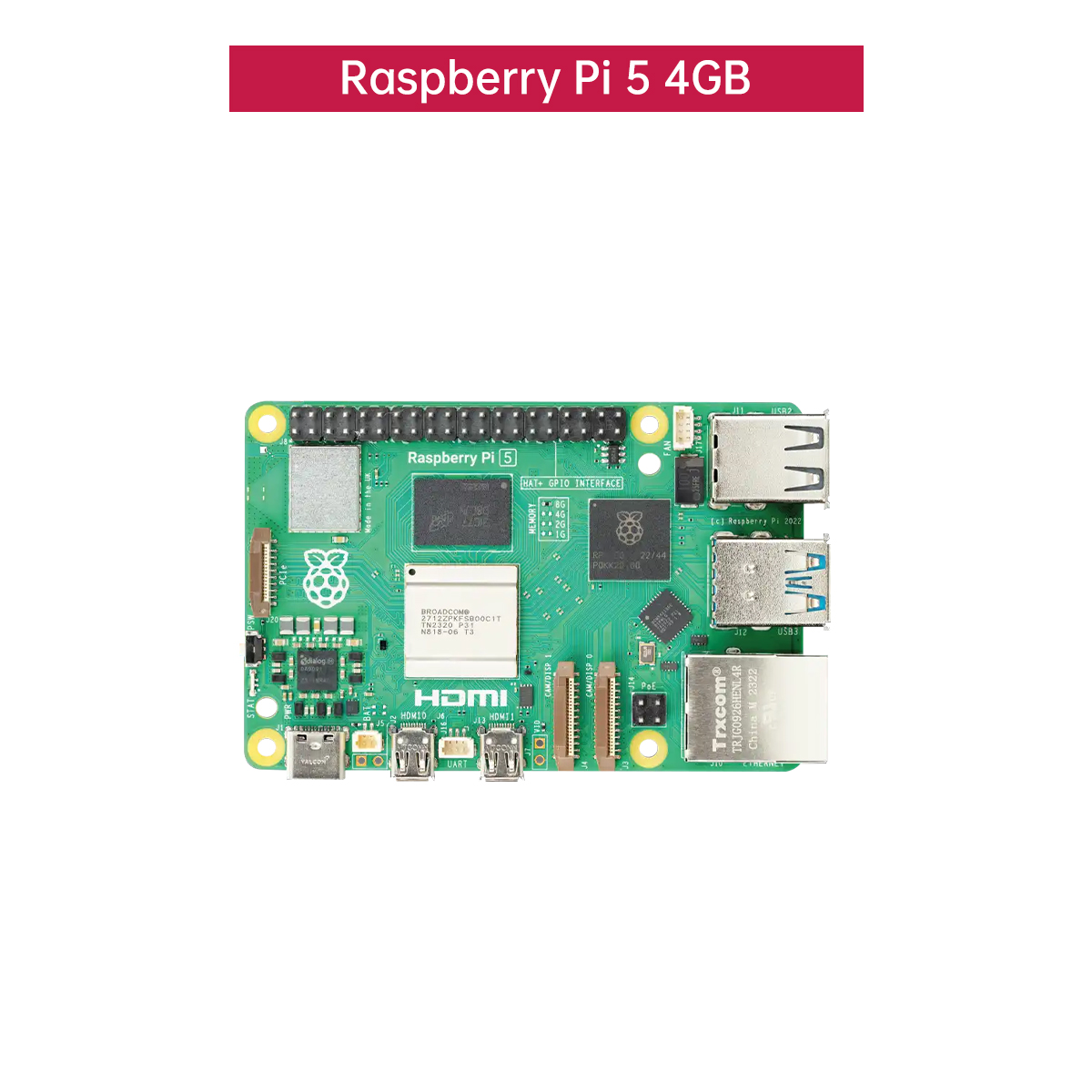 Raspberry Pi 5 4G/8G Denetleyi - Raspberry Pi incelemesi ve fiyatı