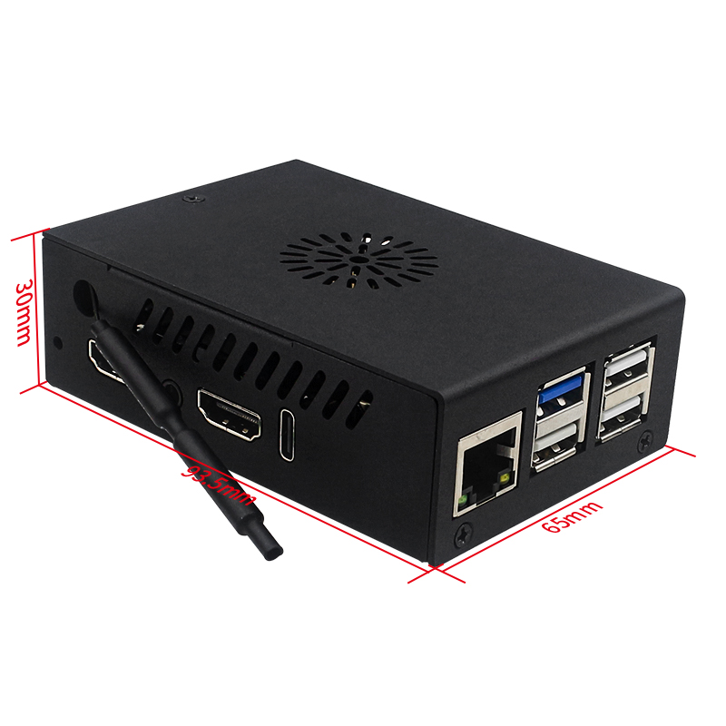 Orange Pi 5 Max Kasa, Fanlı Ak - Pi 5 Case incelemesi ve fiyatı