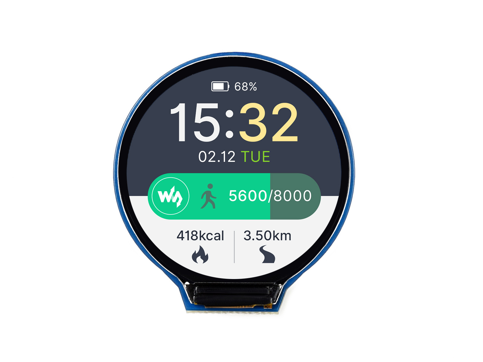 Waveshare 1.28 inç Yuvarlak LC - Pi Display incelemesi ve fiyatı
