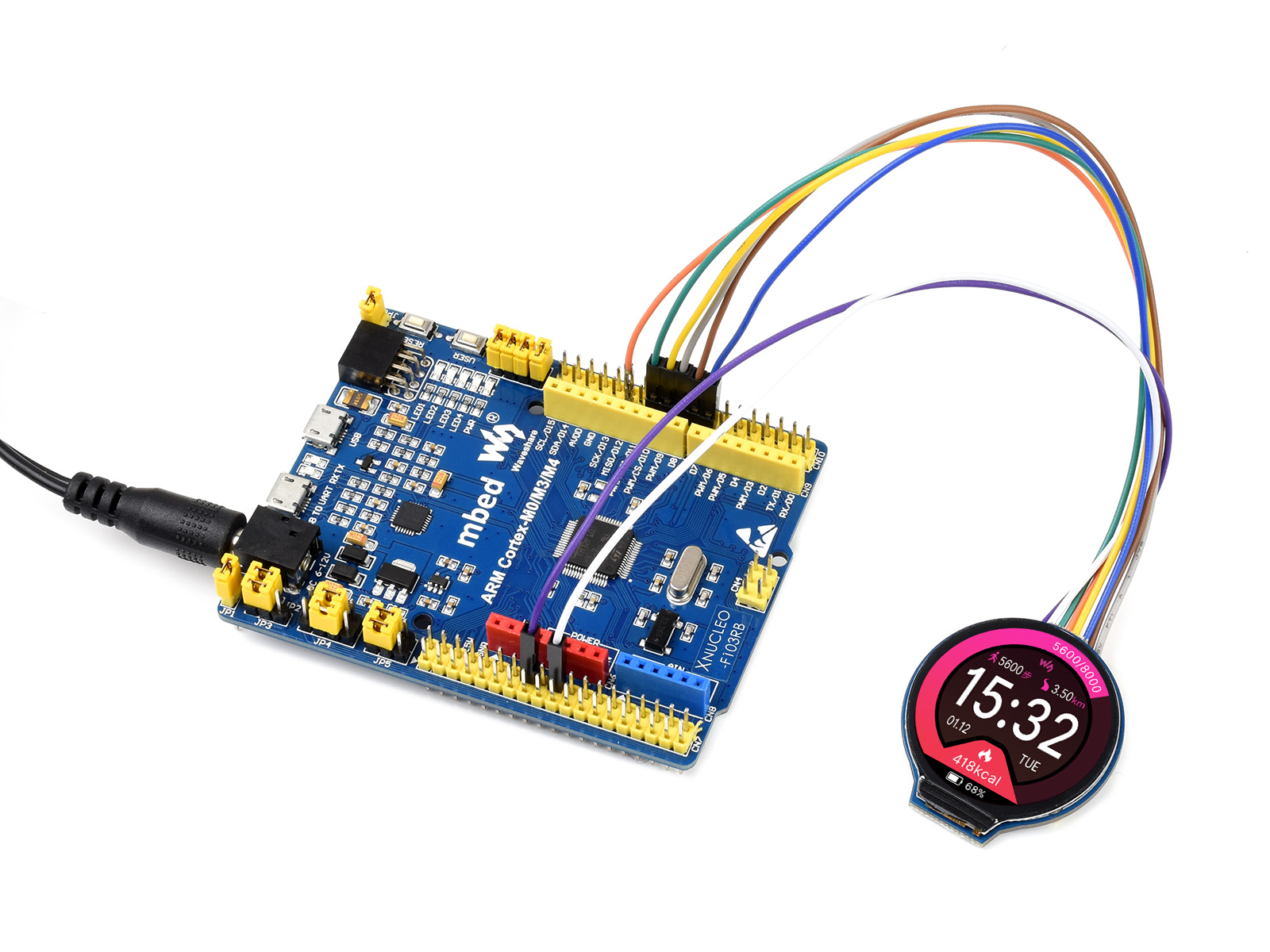 Waveshare 1.28 inç Yuvarlak LC - Pi Display incelemesi ve fiyatı