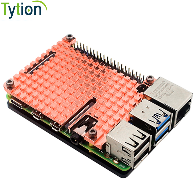 Raspberry Pi 4B Saf Bakır Soğu - Pi 4 Case incelemesi ve fiyatı