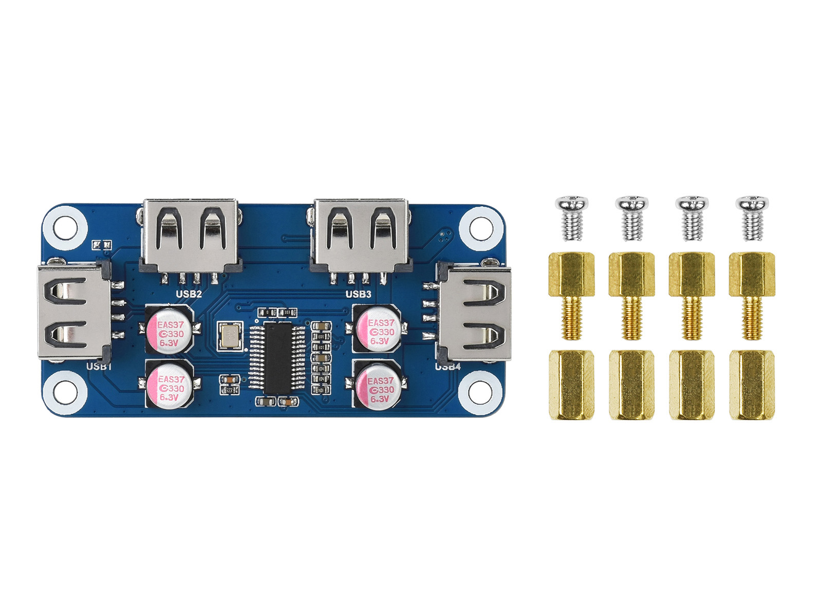 Waveshare USB HUB HAT (B) 4x b - Pi Zero incelemesi ve fiyatı