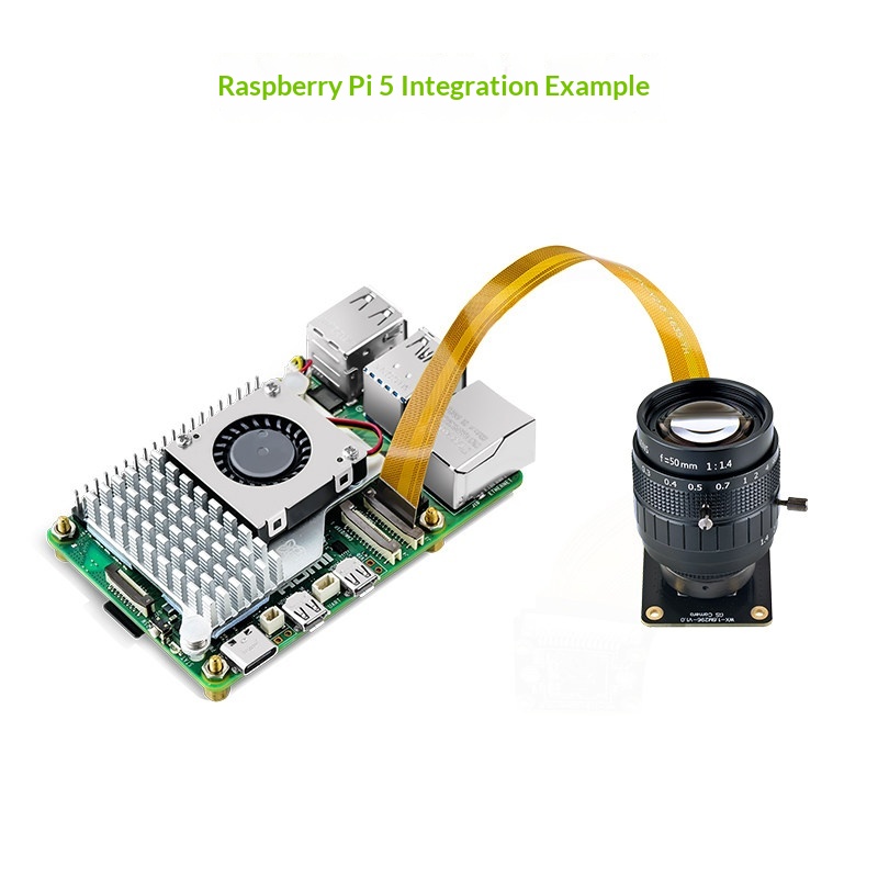 Raspberry Pi IMX296 Kamera Mod - Raspberry Pi Global Shutter Camera Imx296 incelemesi ve fiyatı