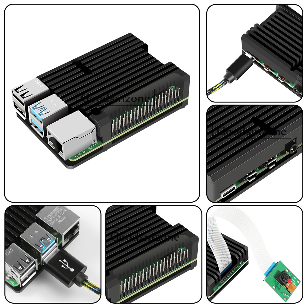 Raspberry Pi 4 Model B için Zı - Pi 4 Case incelemesi ve fiyatı