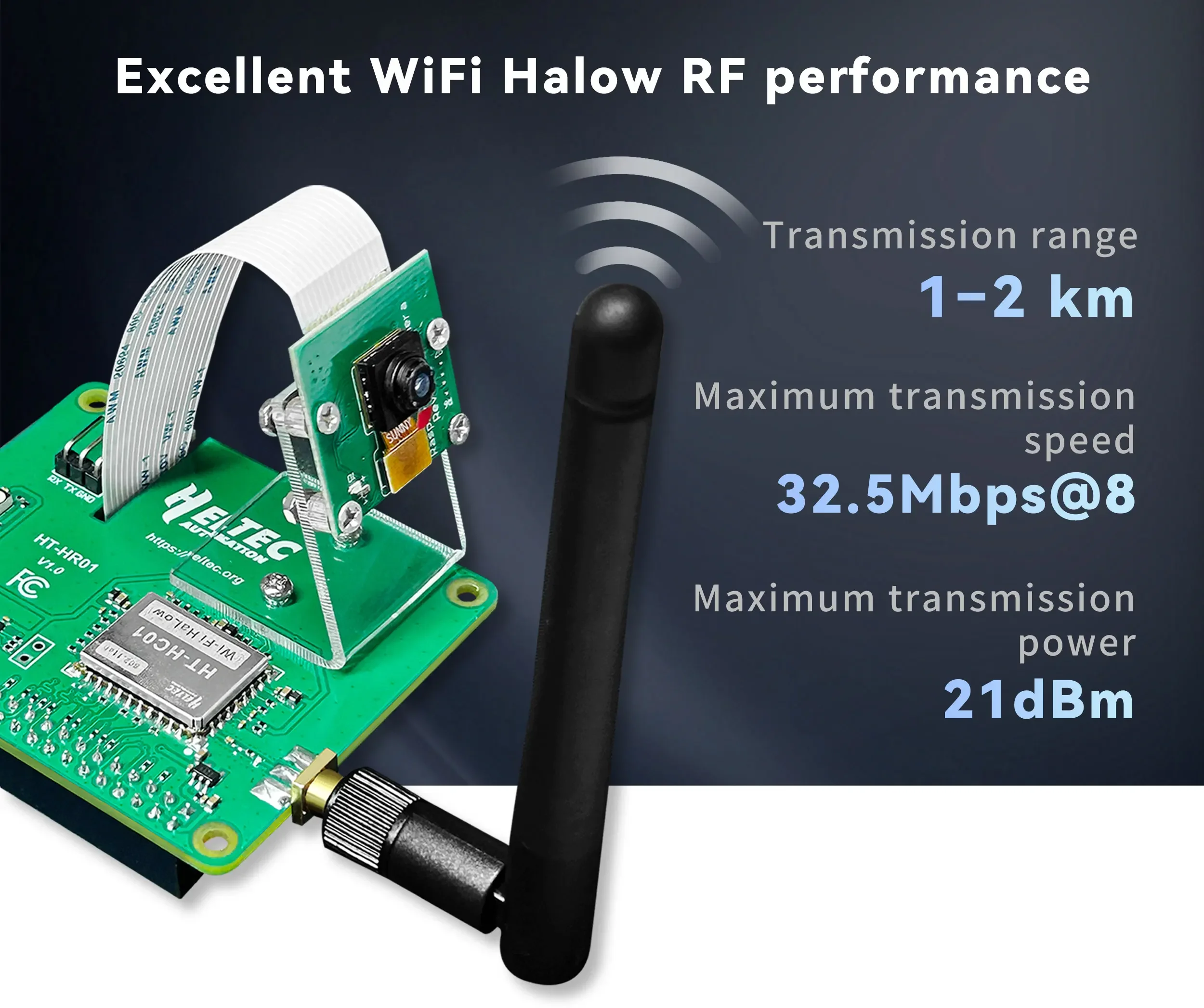 Heltec Pi-CamLow HR01 Wi-Fi Ha - Pi Camera Module incelemesi ve fiyatı