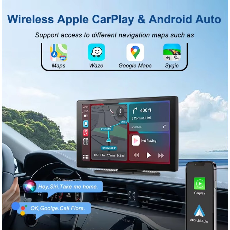 9 İnç Carplay Akıllı Ekran Kab - Micro Sd Card incelemesi ve fiyatı