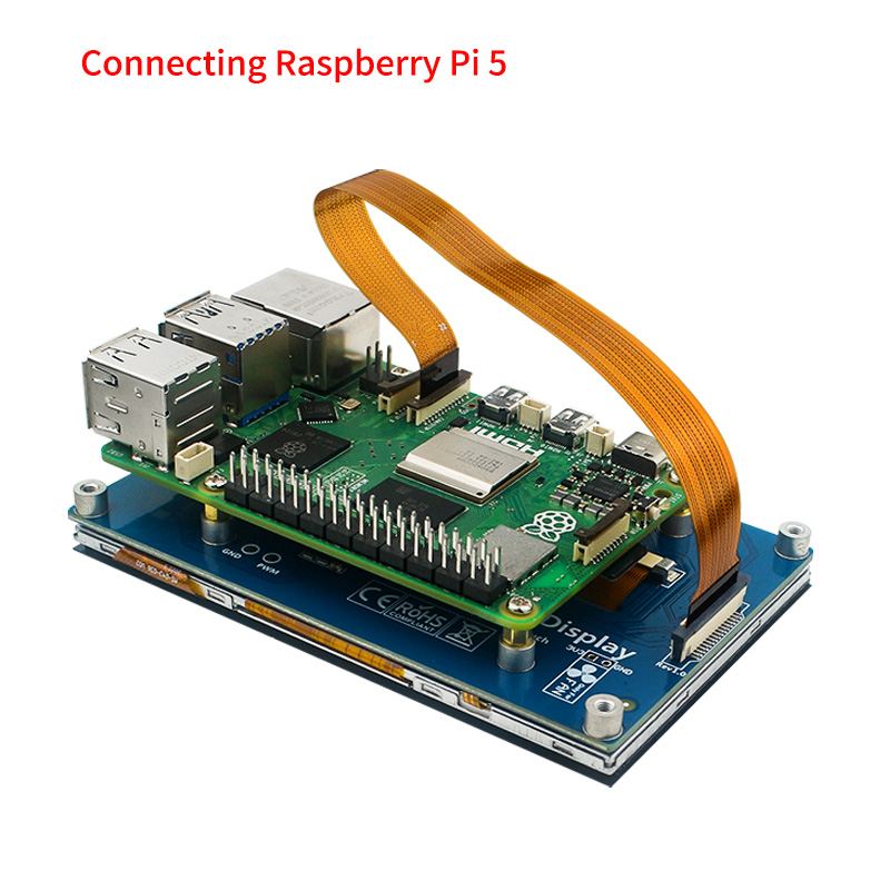 Ahududu Pi 5 4B 3B için 4.3 in - Pi 5 Case incelemesi ve fiyatı