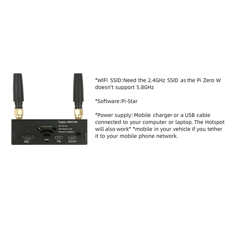 QWE Duplex MMDVM Hotspot WiFi  - Pi Zero incelemesi ve fiyatı