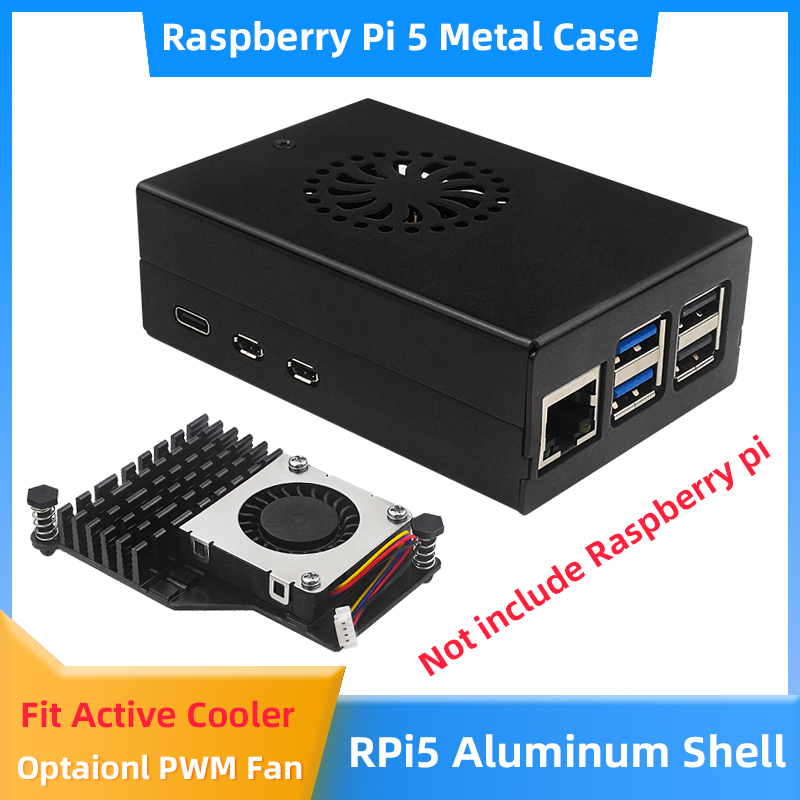 Raspberry Pi 5 Alüminyum Alaşı - Pi Power Supply incelemesi ve fiyatı