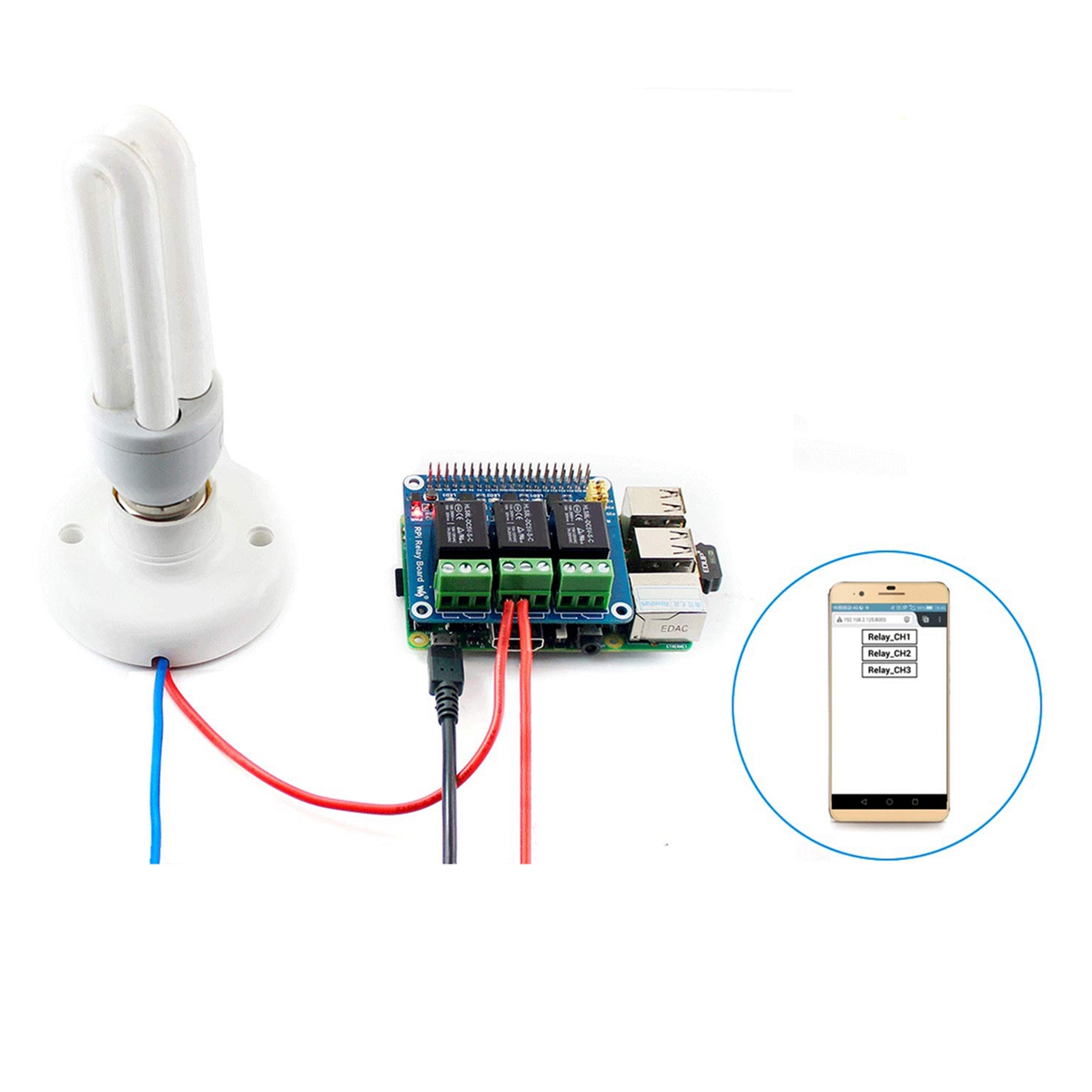 Waveshare 5V 3 Kanallı Röle Mo - Pi Zero incelemesi ve fiyatı