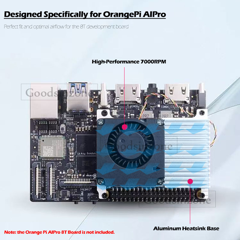 Orange Pi AIPro için Soğutucu  - Pi Power Supply incelemesi ve fiyatı