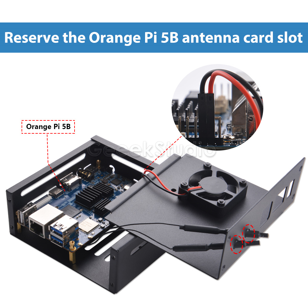 Turuncu Pi 5/5B Metal koruyucu - Pi 5 Case incelemesi ve fiyatı