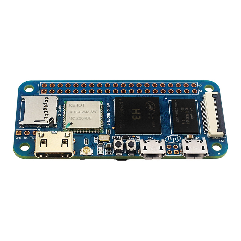 Banana Pi-M2 Zero H3 Dört Çeki - Pi Zero incelemesi ve fiyatı