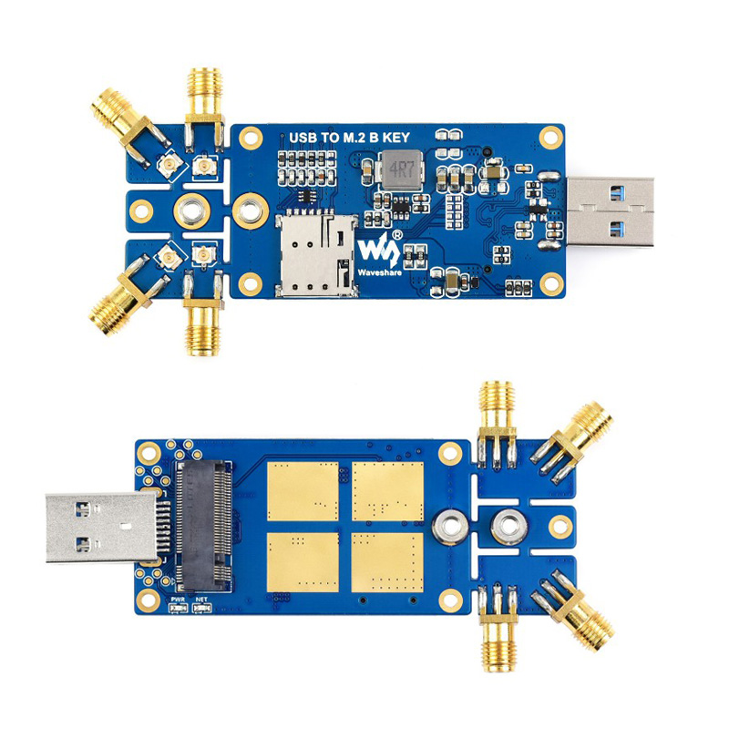 5G Dongle modülü USB 3.1 M.2 B - Pi 4 Case incelemesi ve fiyatı