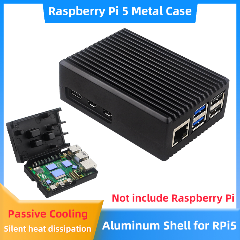 Raspberry Pi 5 Alüminyum Kasa  - Pi 5 Case incelemesi ve fiyatı