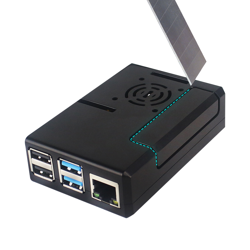 Raspberry Pi ABS Kılıf Siyah P - Pi 4 Case incelemesi ve fiyatı