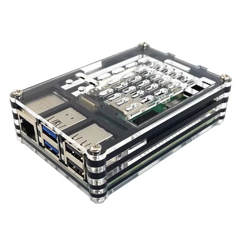 Ahududu Pi 5 vaka 9 katmanlar  - Pi 5 Case incelemesi ve fiyatı