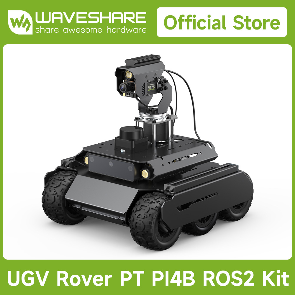 Waveshare Rover ROS 2 Açık Kay - Raspberry Pi 5 incelemesi ve fiyatı