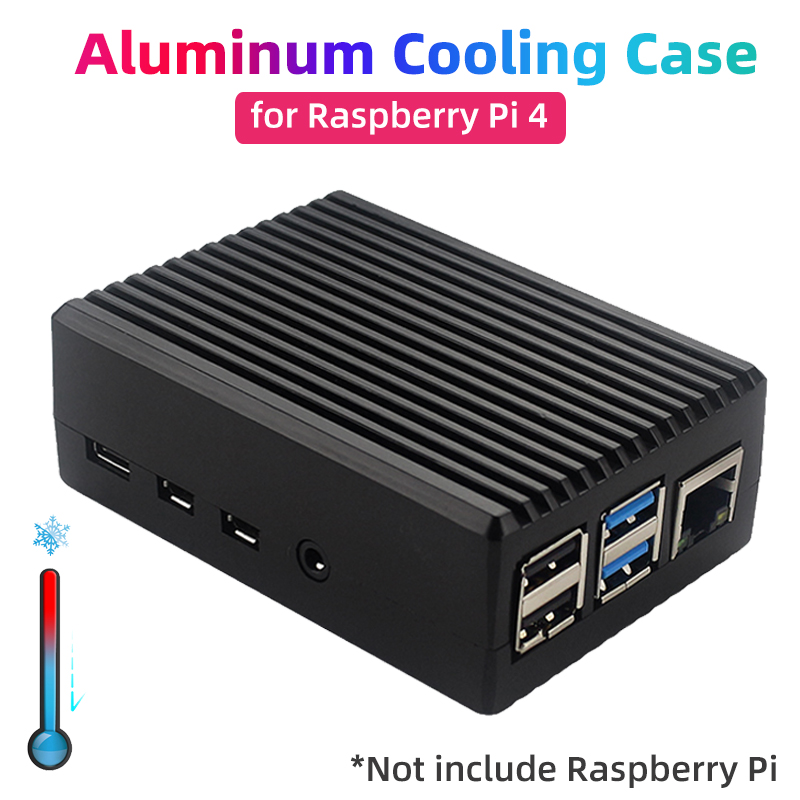 Raspberry Pi 4 Alüminyum Alaşı - Pi 4 Case incelemesi ve fiyatı