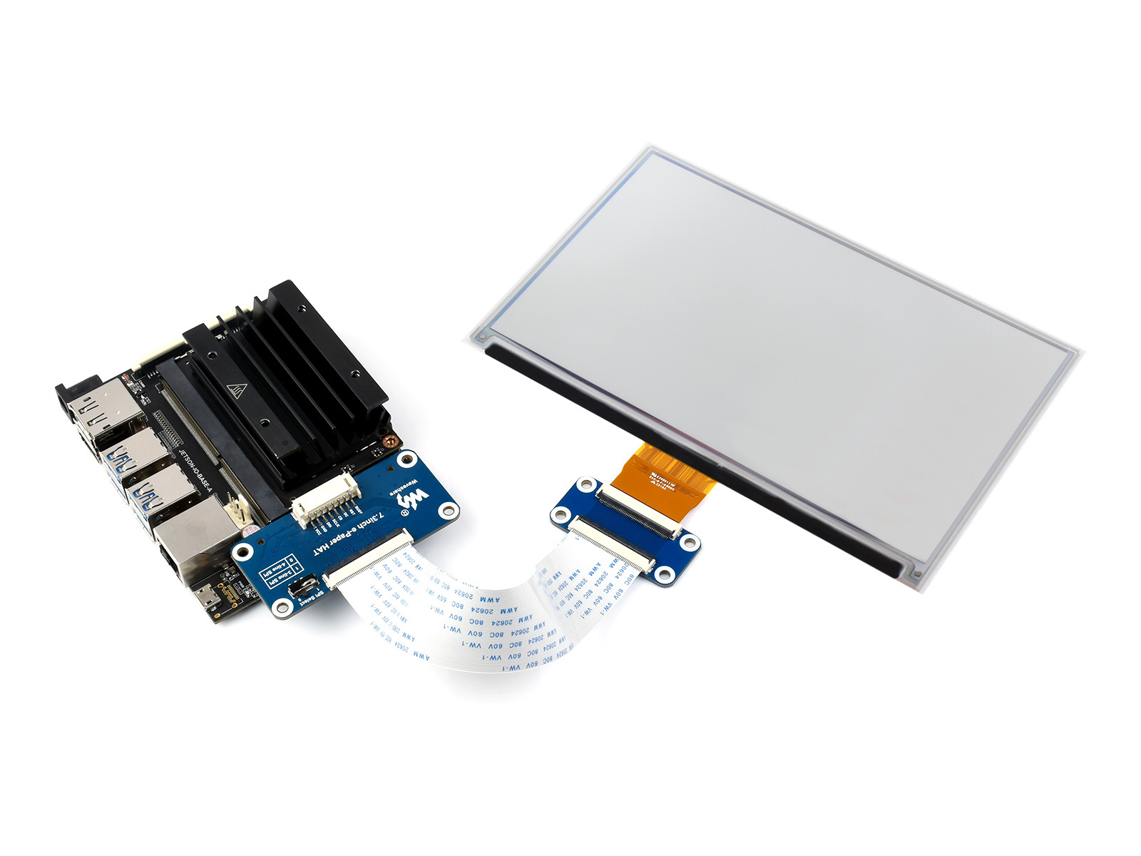 Waveshare 7.3 inç 6 Renkli E-K - Pi Display incelemesi ve fiyatı