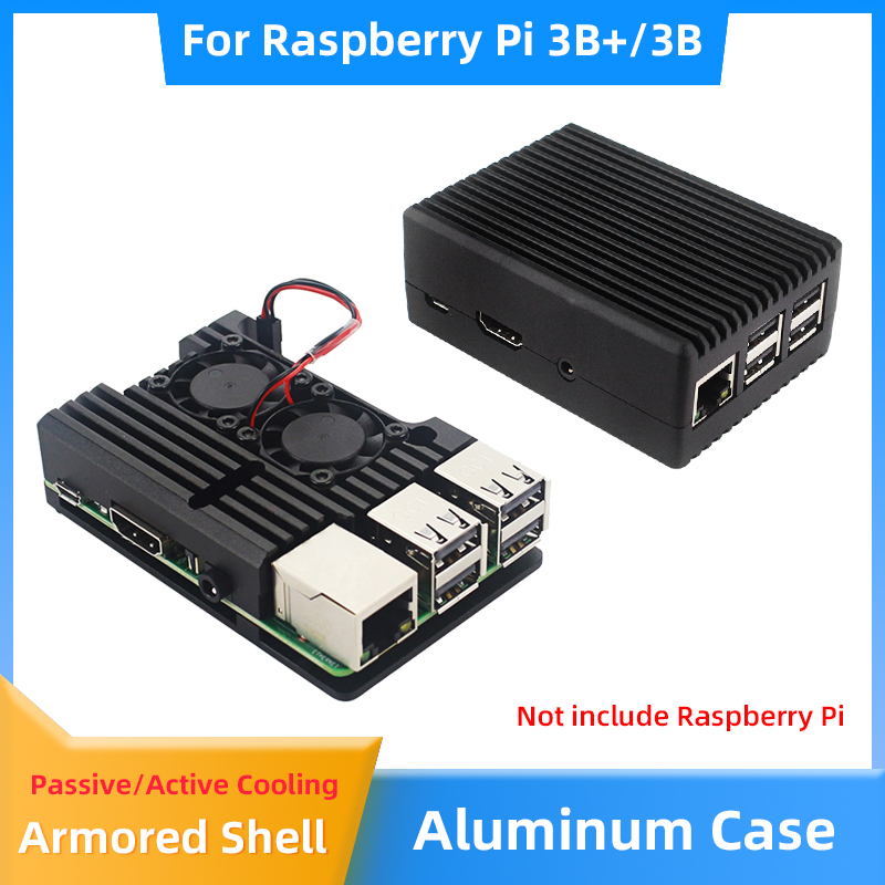 Raspberry Pi 3B+ 3B Alüminyum  - Pi Cooler incelemesi ve fiyatı