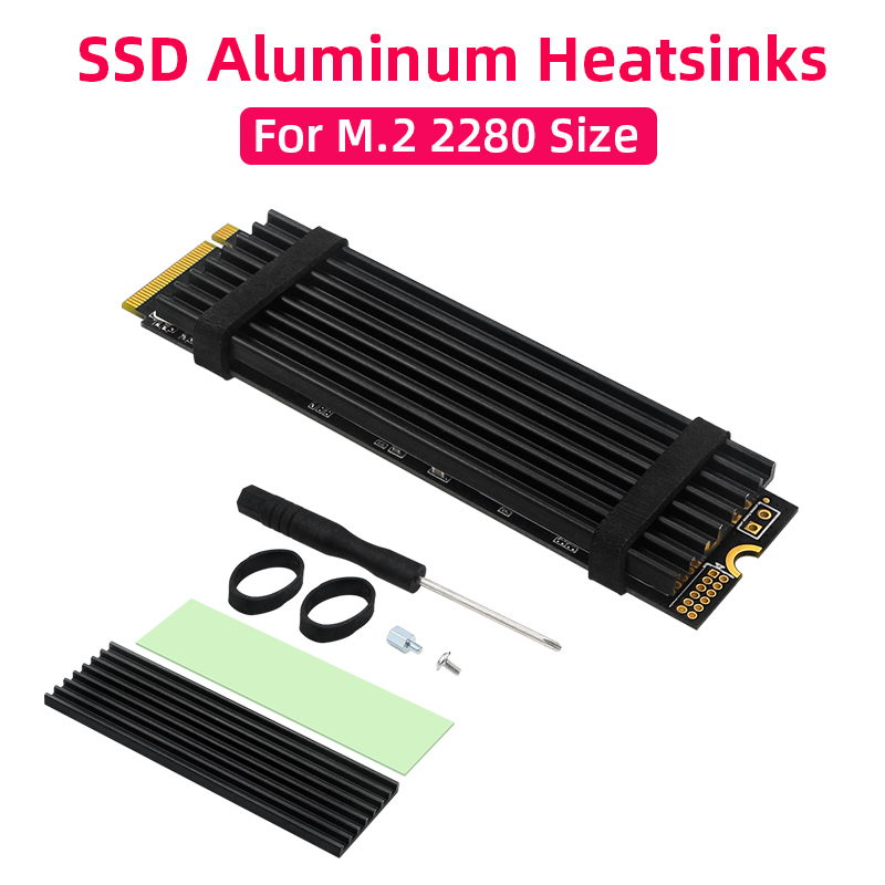 M.2 SSD Soğutucu ALÜMİNYUM RAD - Pi Cooler incelemesi ve fiyatı