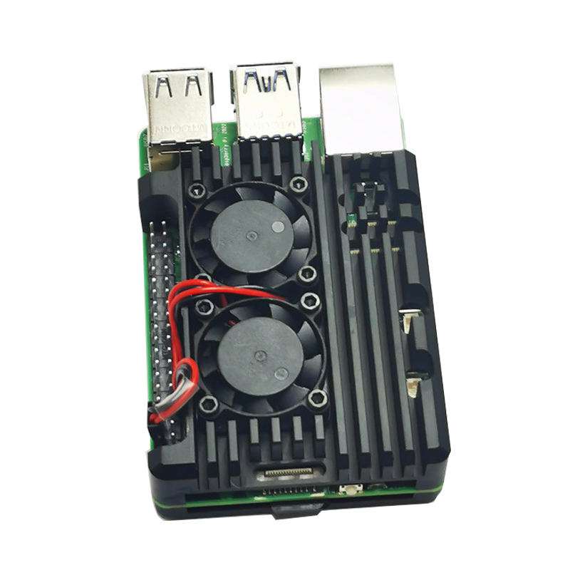 Raspberry Pi 5 Kılıfı Çift Fan - Pi 5 Case incelemesi ve fiyatı