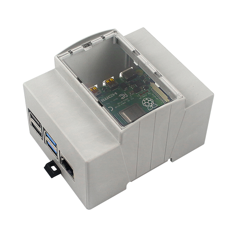 Raspberry Pi 4 ABS Kasa DIN Ra - Pi 4 Case incelemesi ve fiyatı