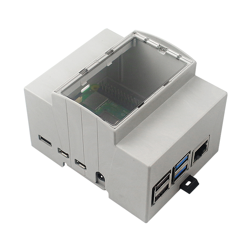 Raspberry Pi 4 ABS Kasa DIN Ra - Pi 4 Case incelemesi ve fiyatı