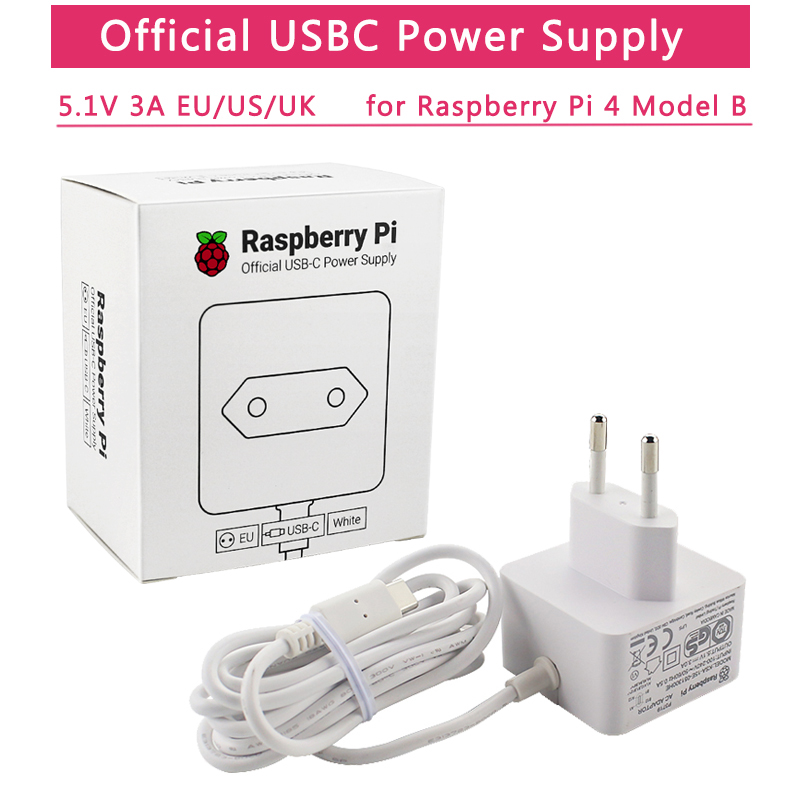 Resmi Raspberry Pi 4 Güç Kayna - Pi Power Supply incelemesi ve fiyatı